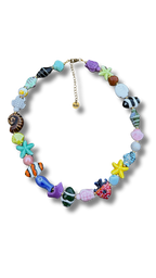 Fruits de Mer necklace - Deep Ocean