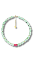 Mint & Fuchsia necklace