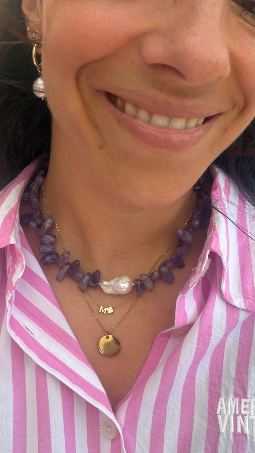 Amethyst Muse necklace