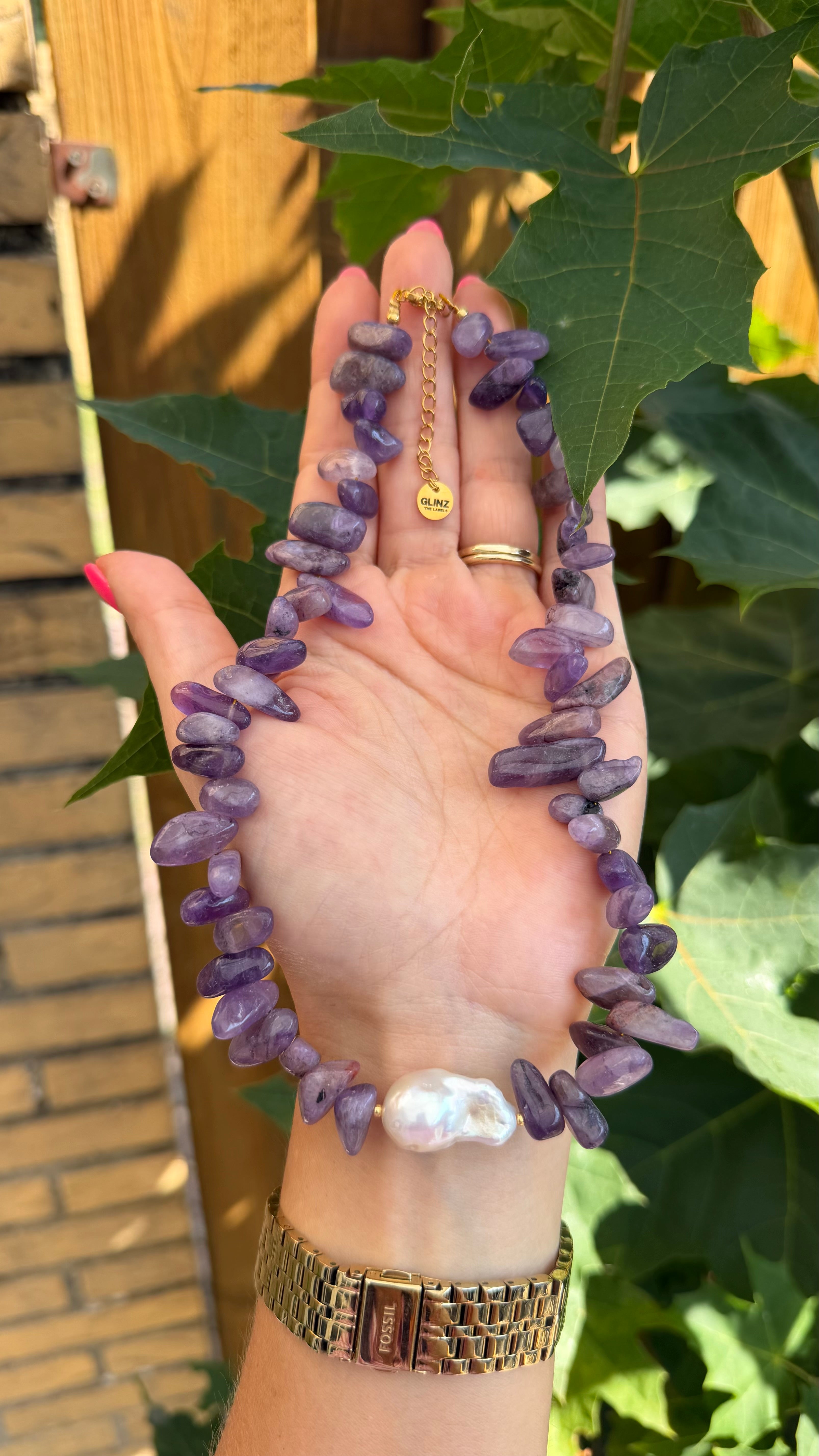 Amethyst Muse necklace