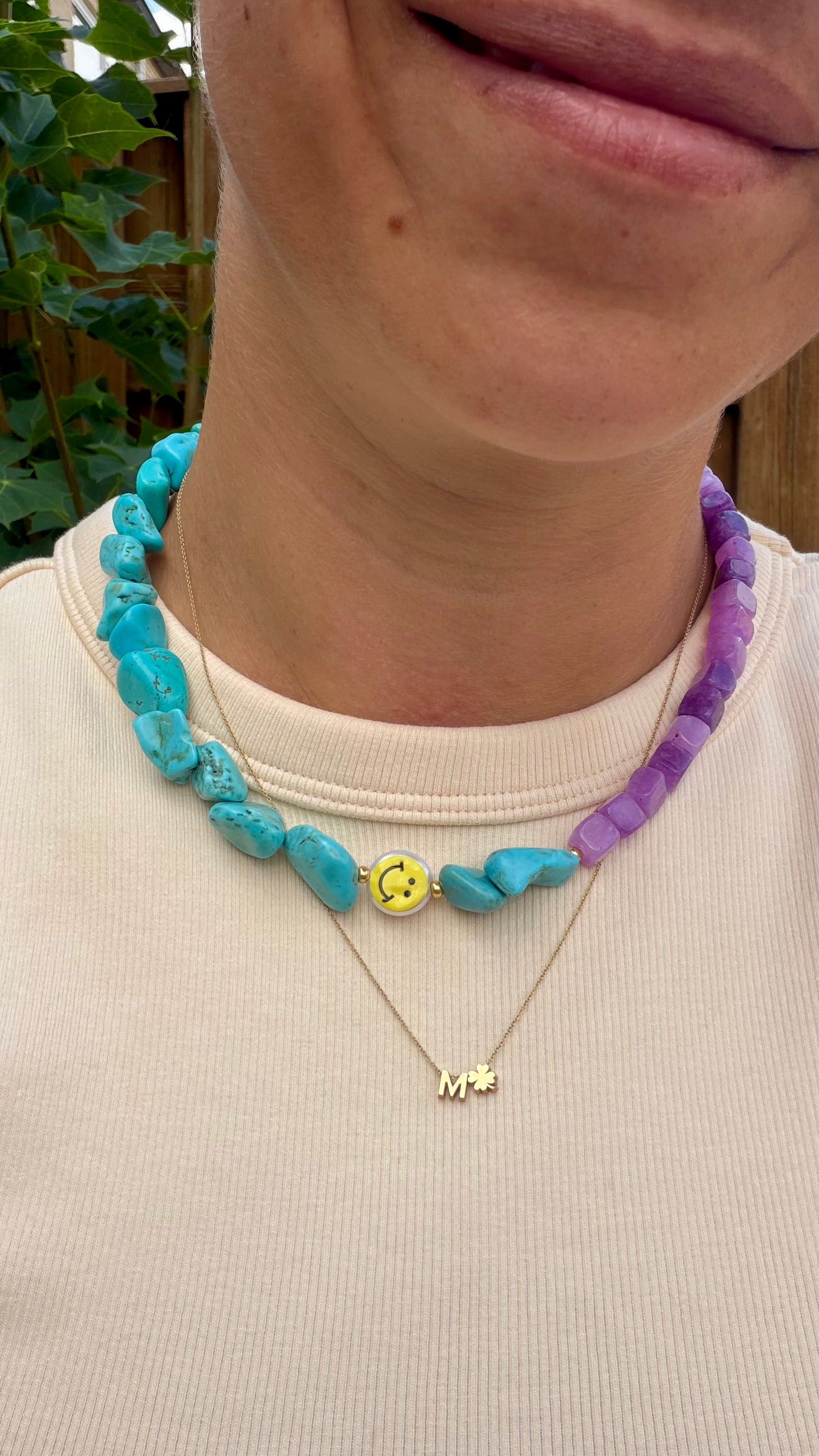 Smiley Necklace - Summer Smiles