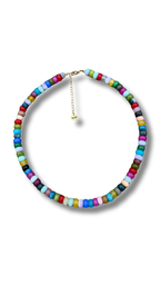 Mixed Gems Necklace - Over the Rainbow