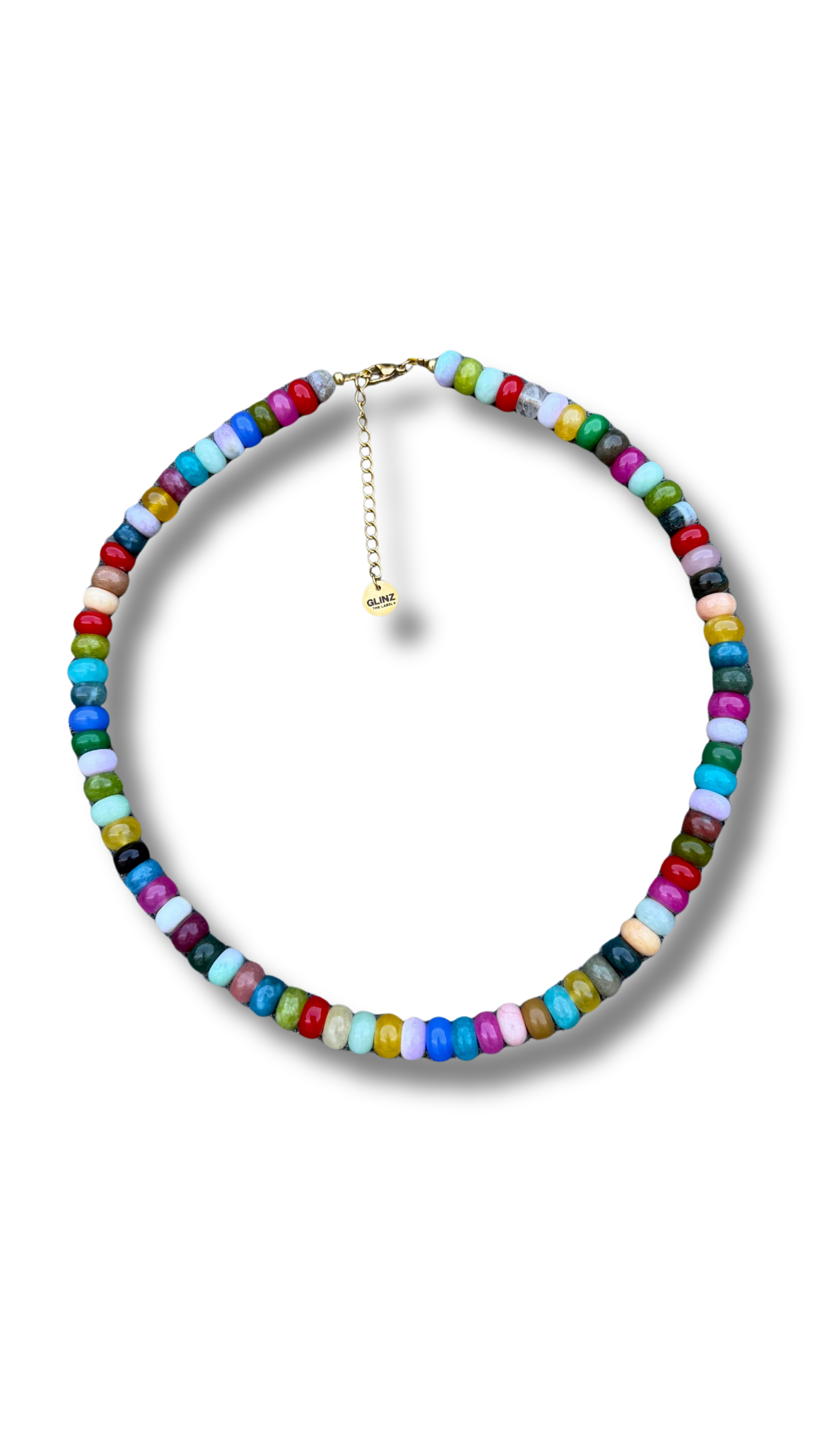 Mixed Gems Necklace - Over the Rainbow