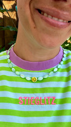 Smiley necklace - Minty Shelly
