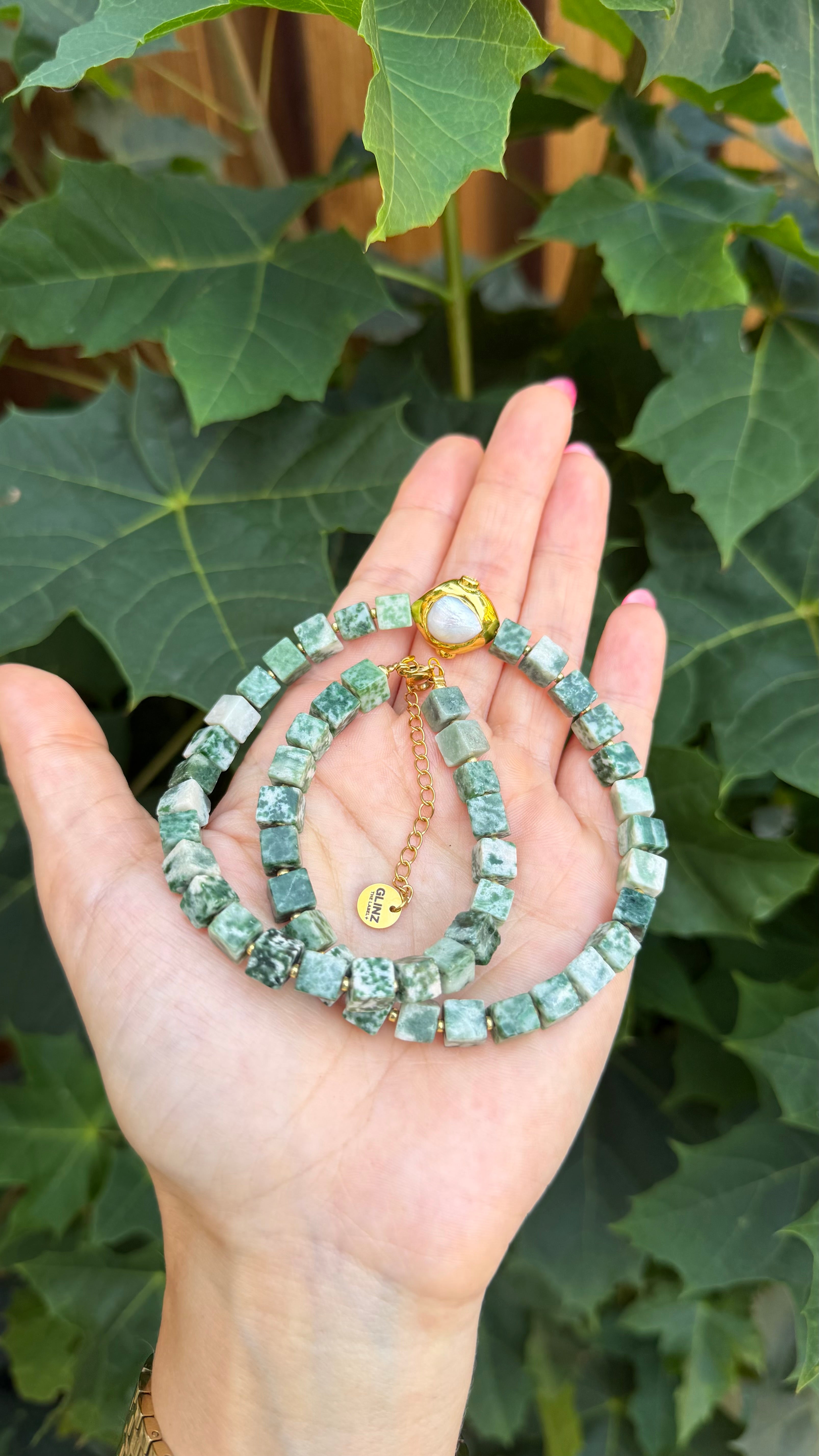 Spotted Jasper Necklace