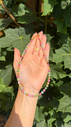 Small Hearts Necklace - Multi