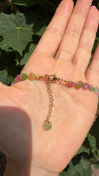 Small Hearts Necklace - Multi