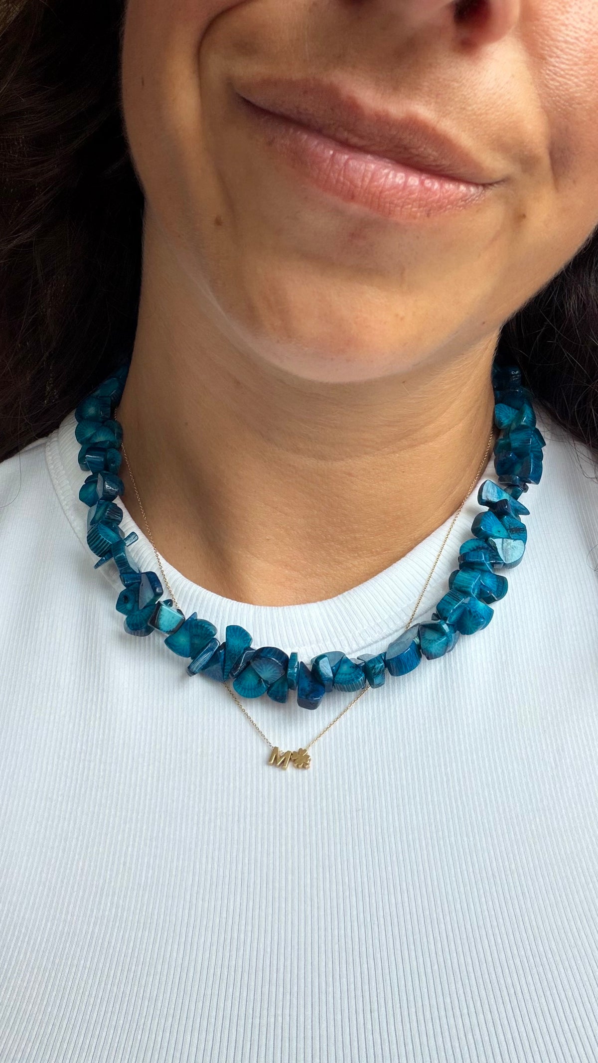 Tropical Blue Necklace