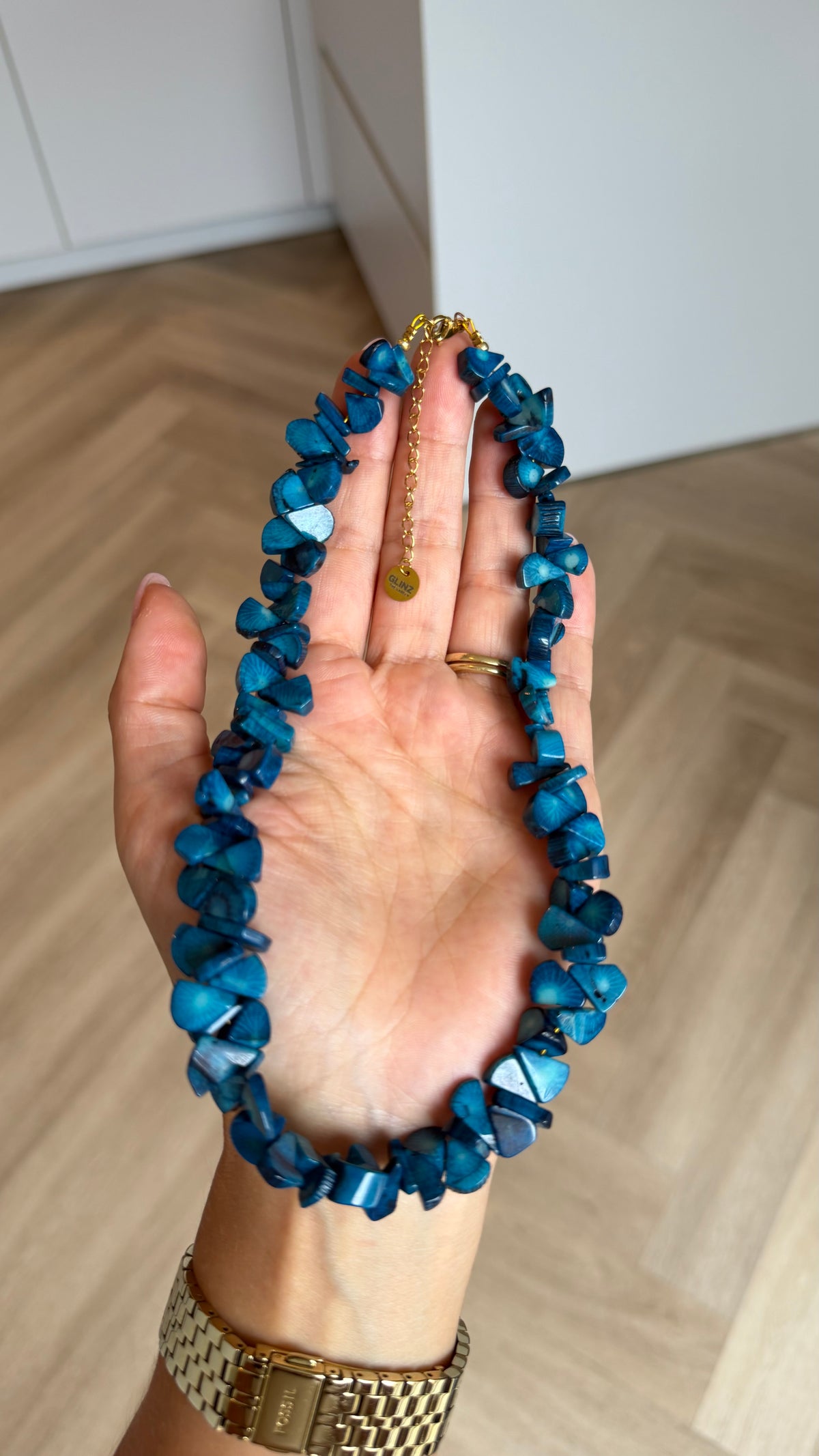 Tropical Blue Necklace