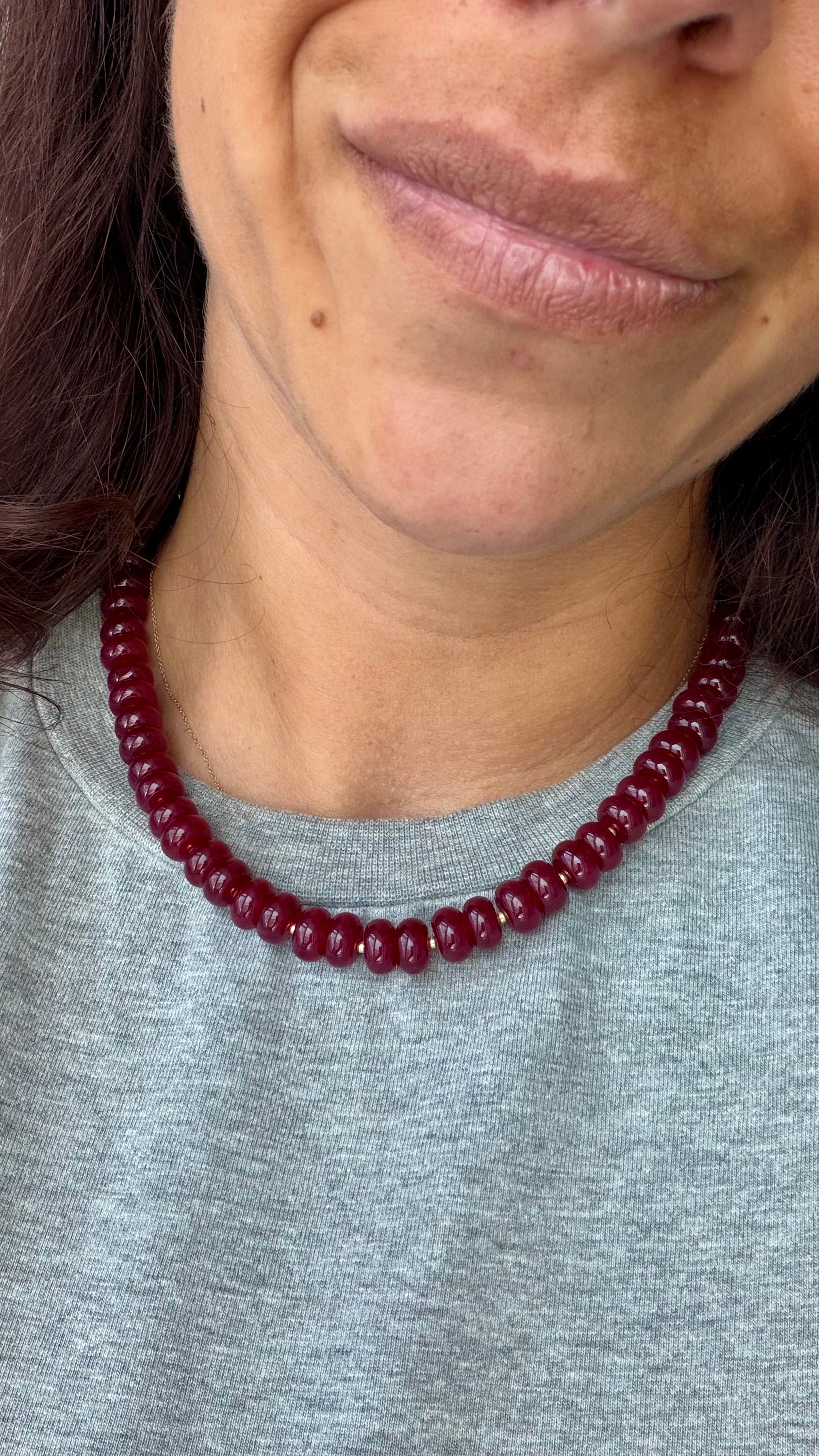 Ruby Romance Necklace
