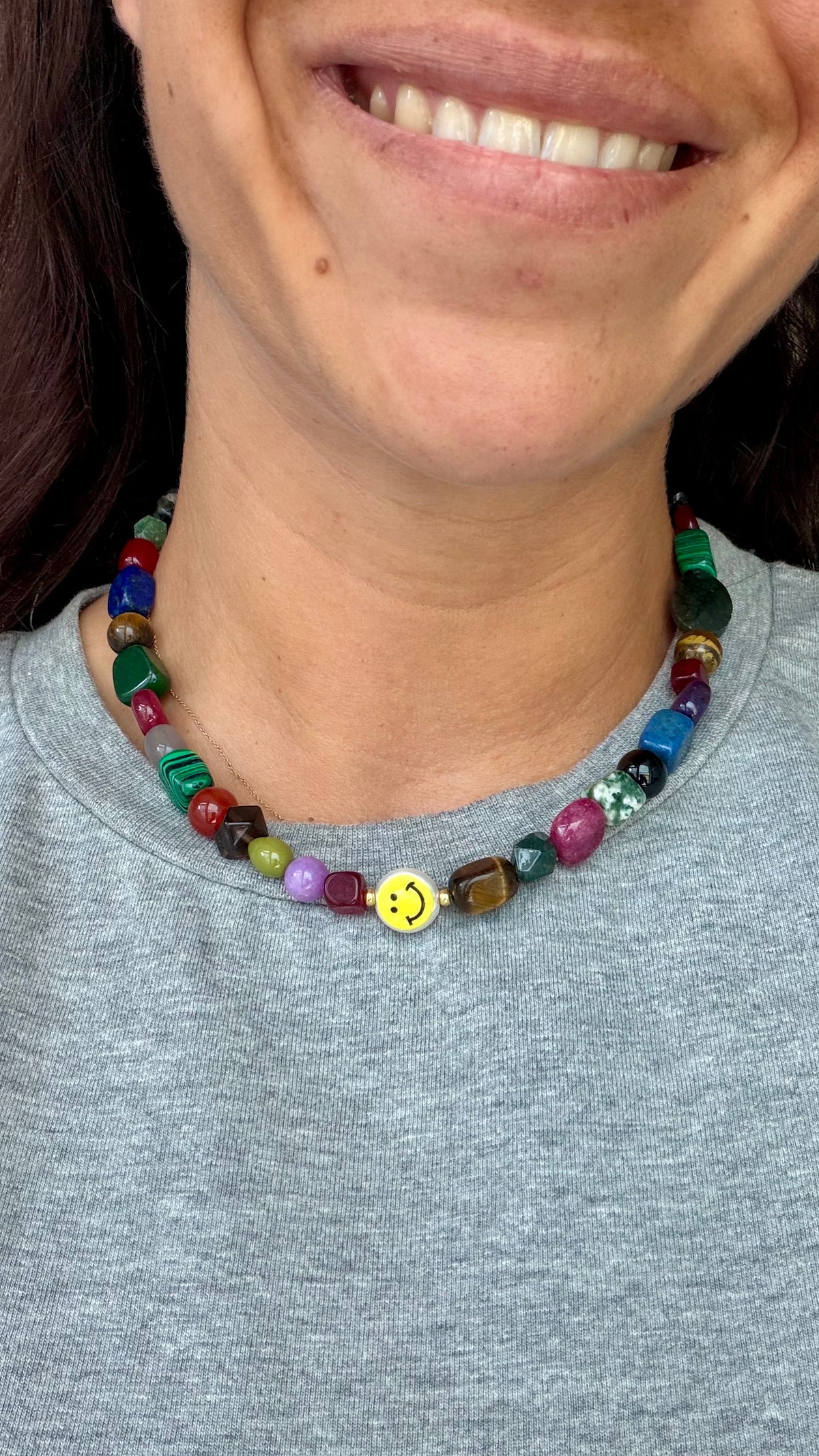 Smiley Necklace - One Piece Only