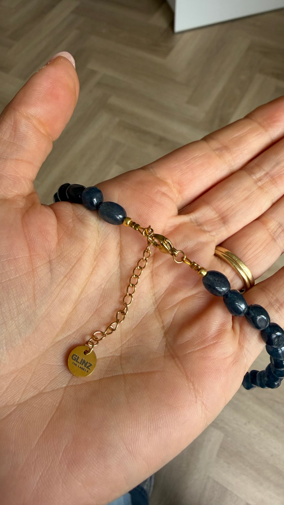 Solara Necklace - Denim & Terra