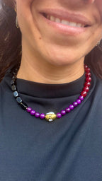 Luna Pearl Necklace - Three Shades