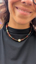 Solara Necklace - Autumn Tourmaline