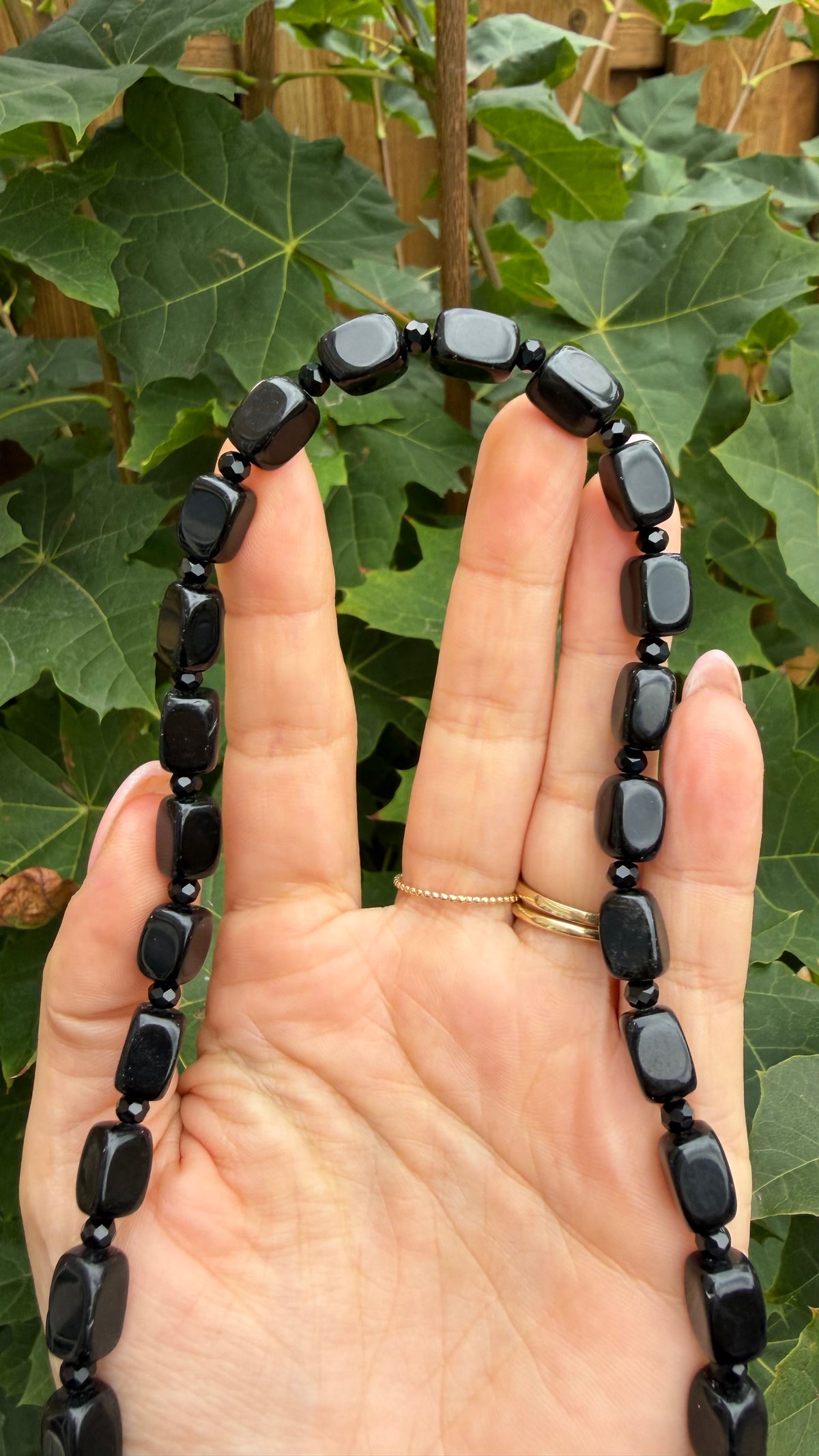 Black Obsidian Necklace