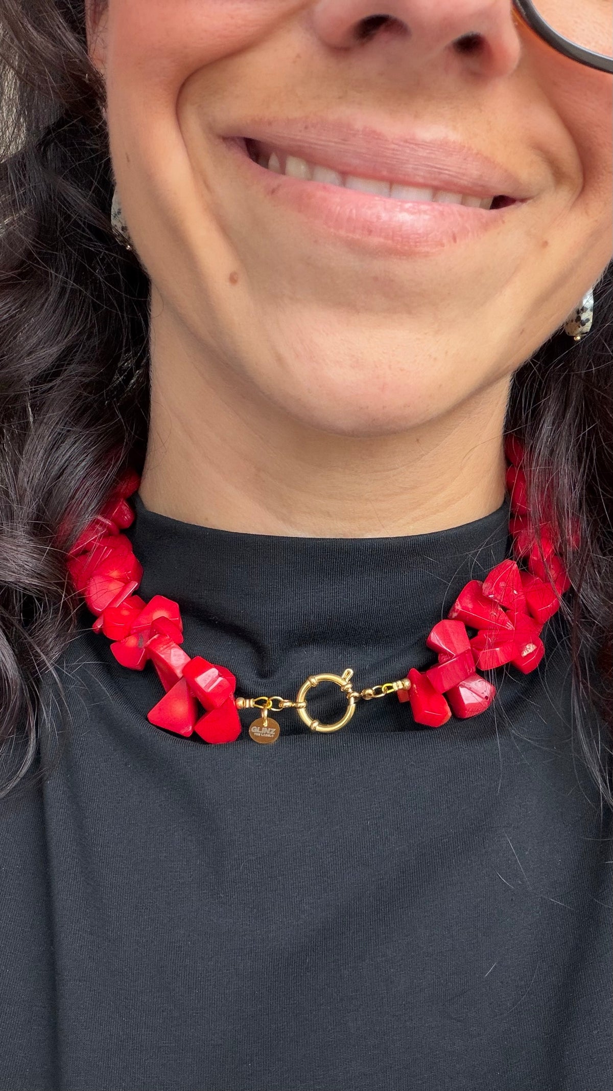 Red Moon Necklace