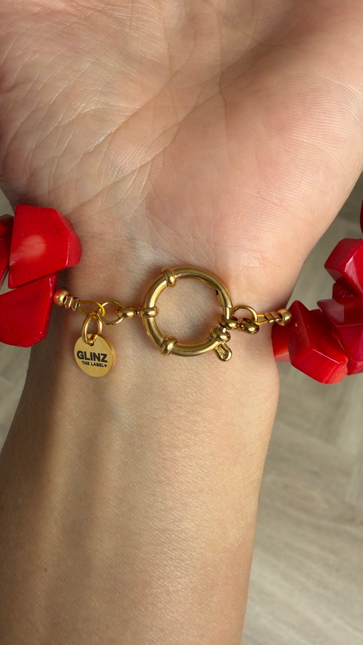 Red Moon Necklace
