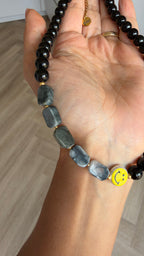 Smiley Necklace - Midnight Mood