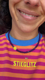Smiley Necklace - Violet Smile