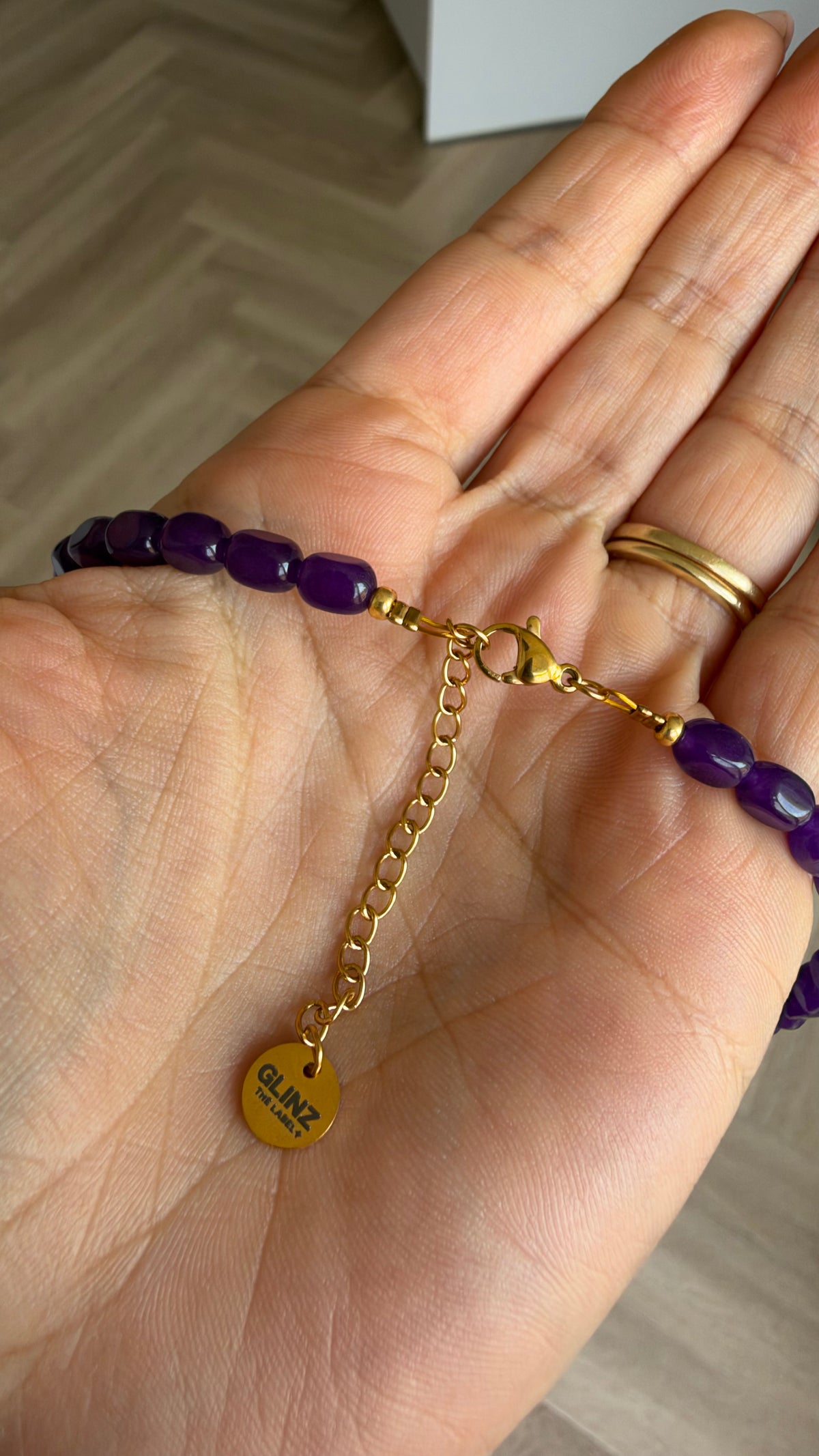 Smiley Necklace - Violet Smile