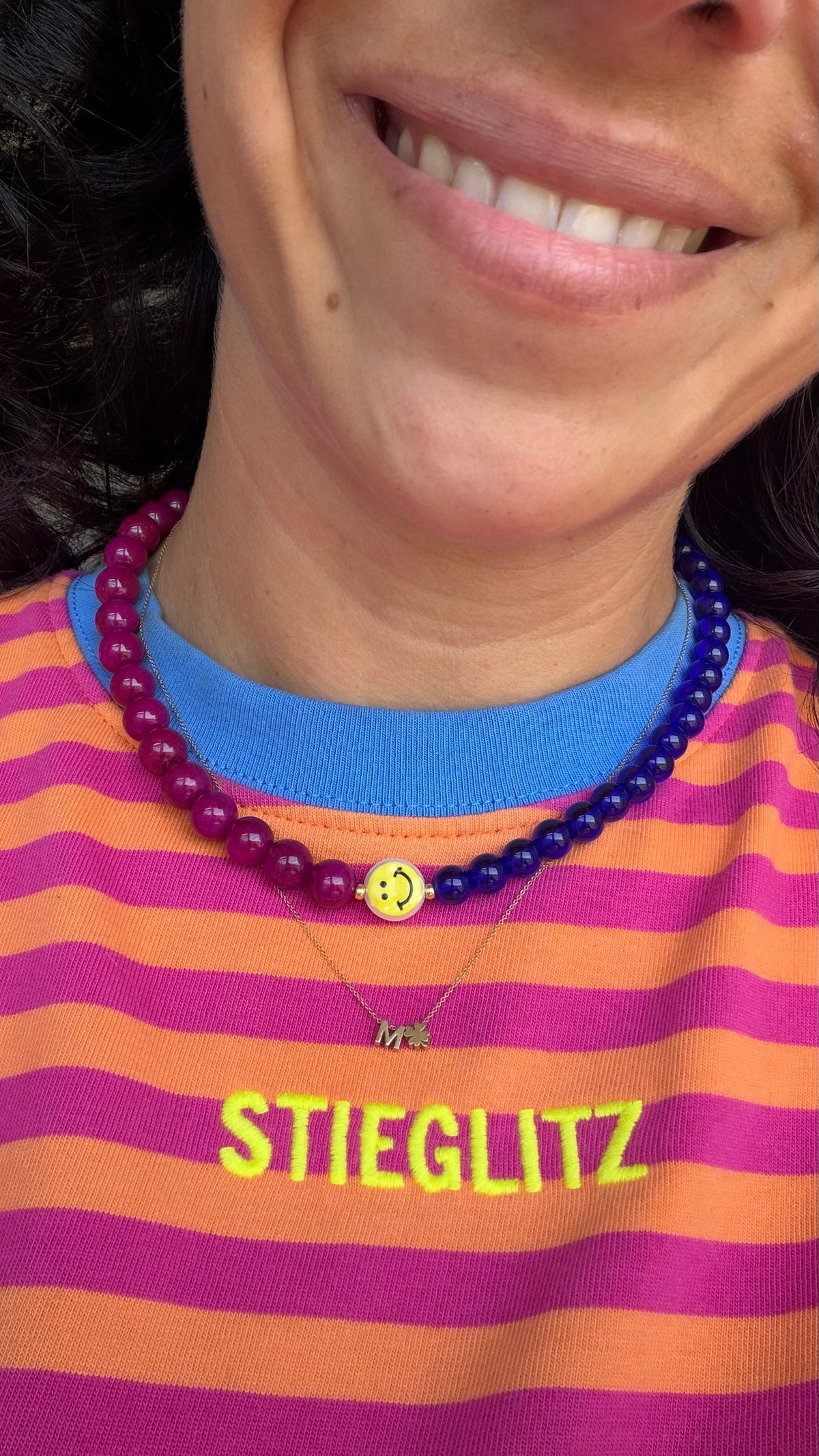 Smiley Necklace - Happy Horizon