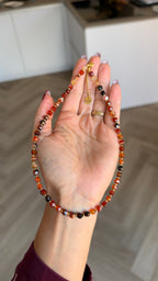 Stripe Agate Necklace