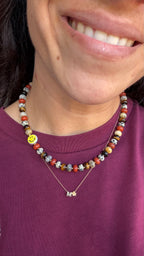 Smiley Necklace - Four ways