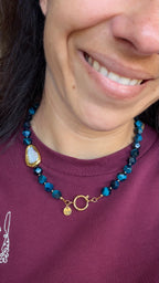 Ora Necklace - Blueberry