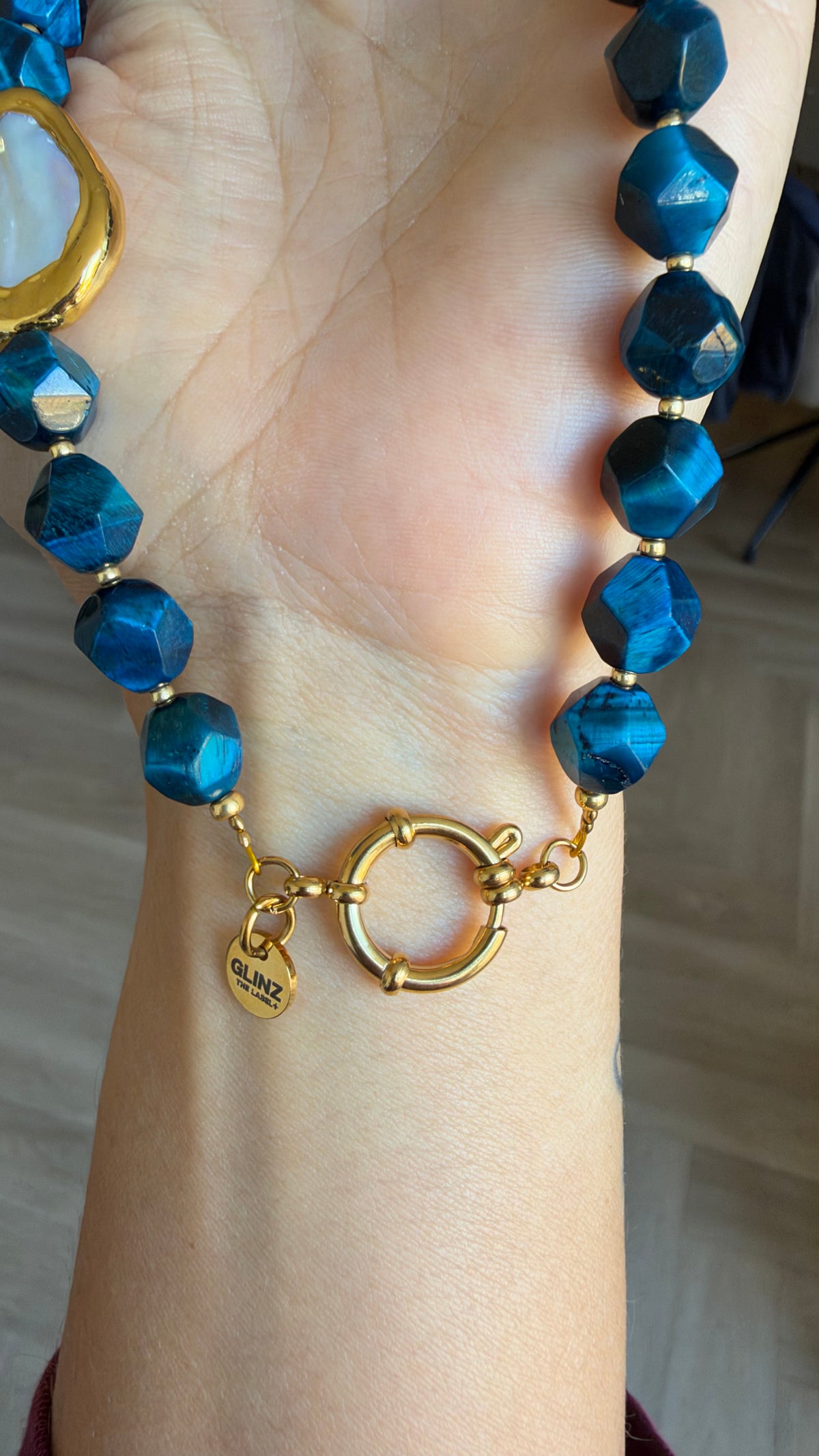 Ora Necklace - Blueberry
