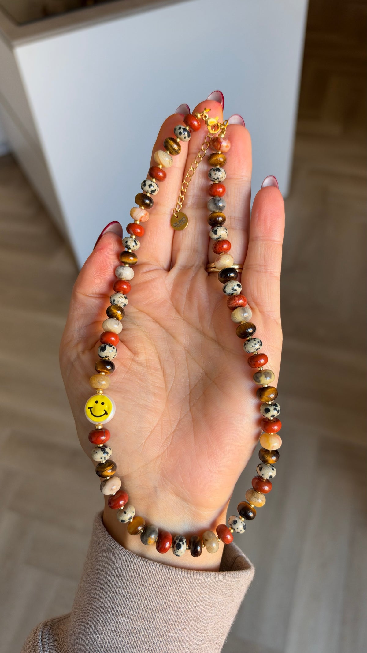 Smiley Necklace - Four ways