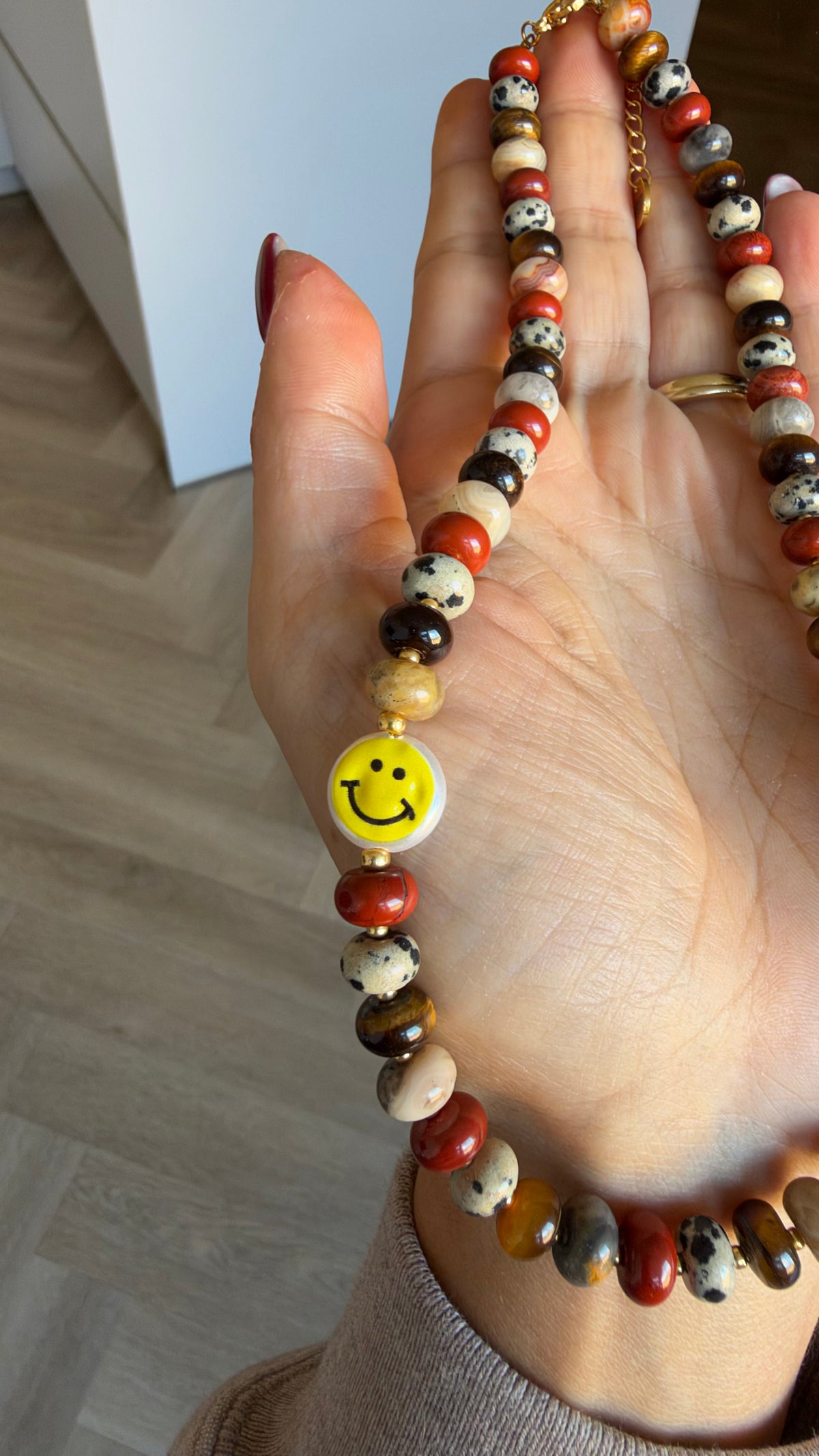 Smiley Necklace - Four ways