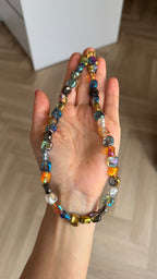Acryl necklace - Galaxy Pebbles