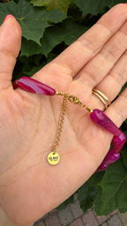 Pink Glossy necklace
