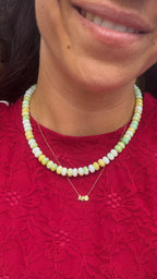 Soft Pastels Necklace - Lemon Sorbet