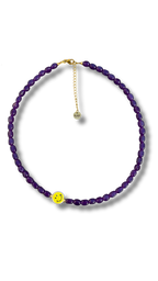 Smiley Necklace - Violet Smile