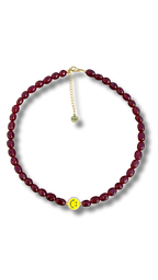 Smiley Necklace - Ruby Smile