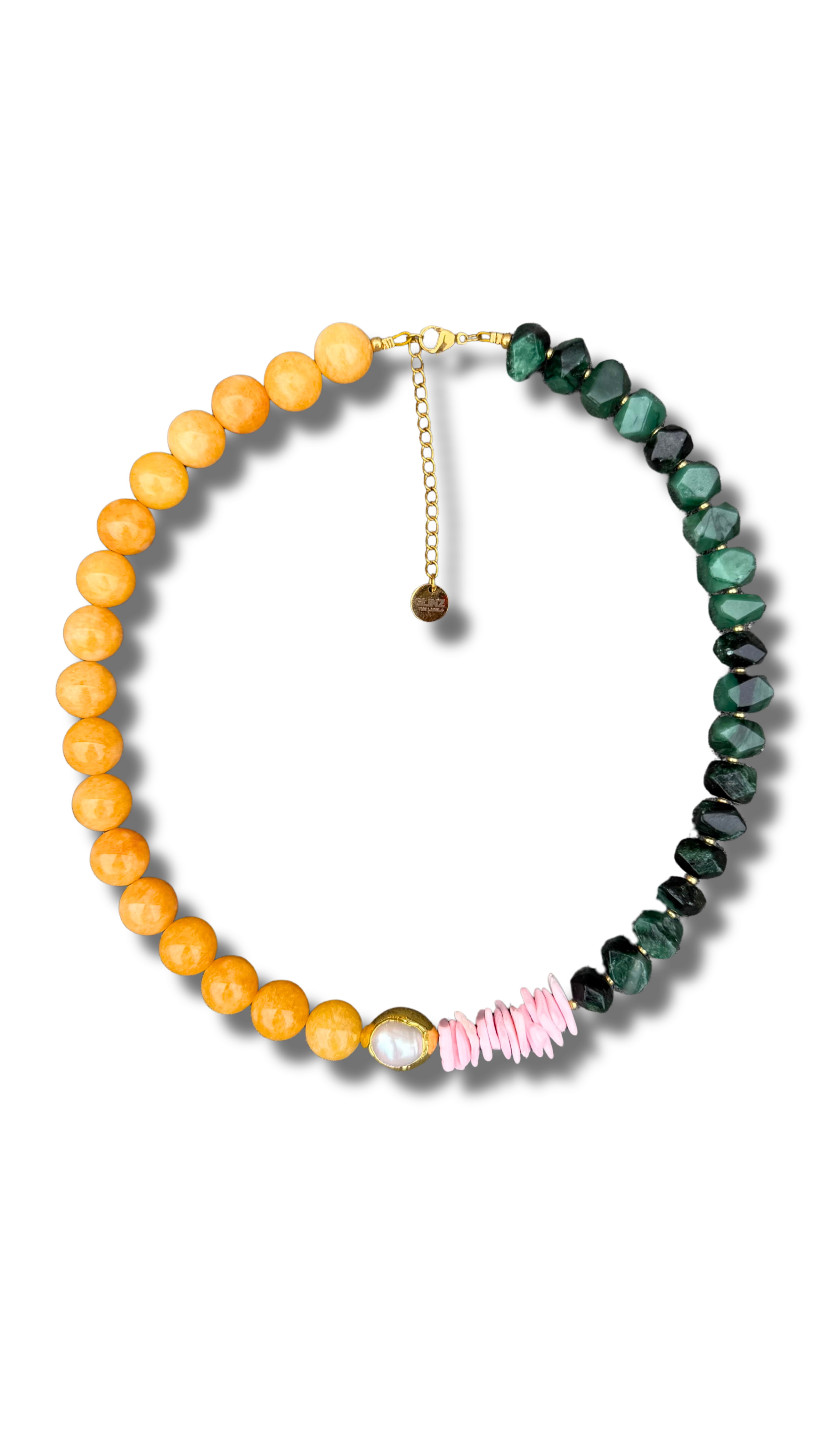 Luna Pearl necklace - Sunset Forest