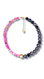 Luna Pearl necklace - Purple Rain