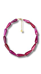 Pink Glossy necklace