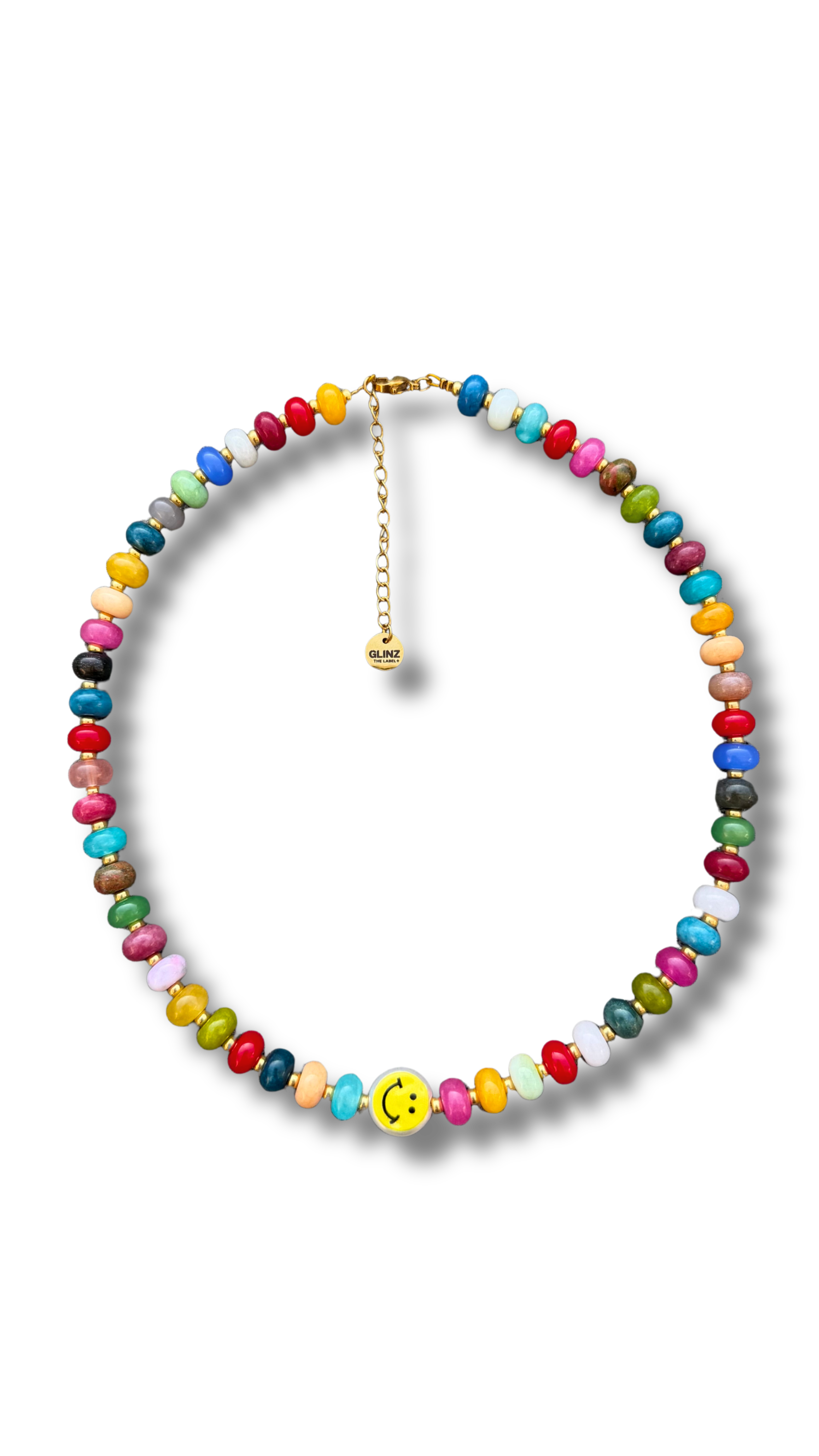 Smiley Necklace - Mixed Smile