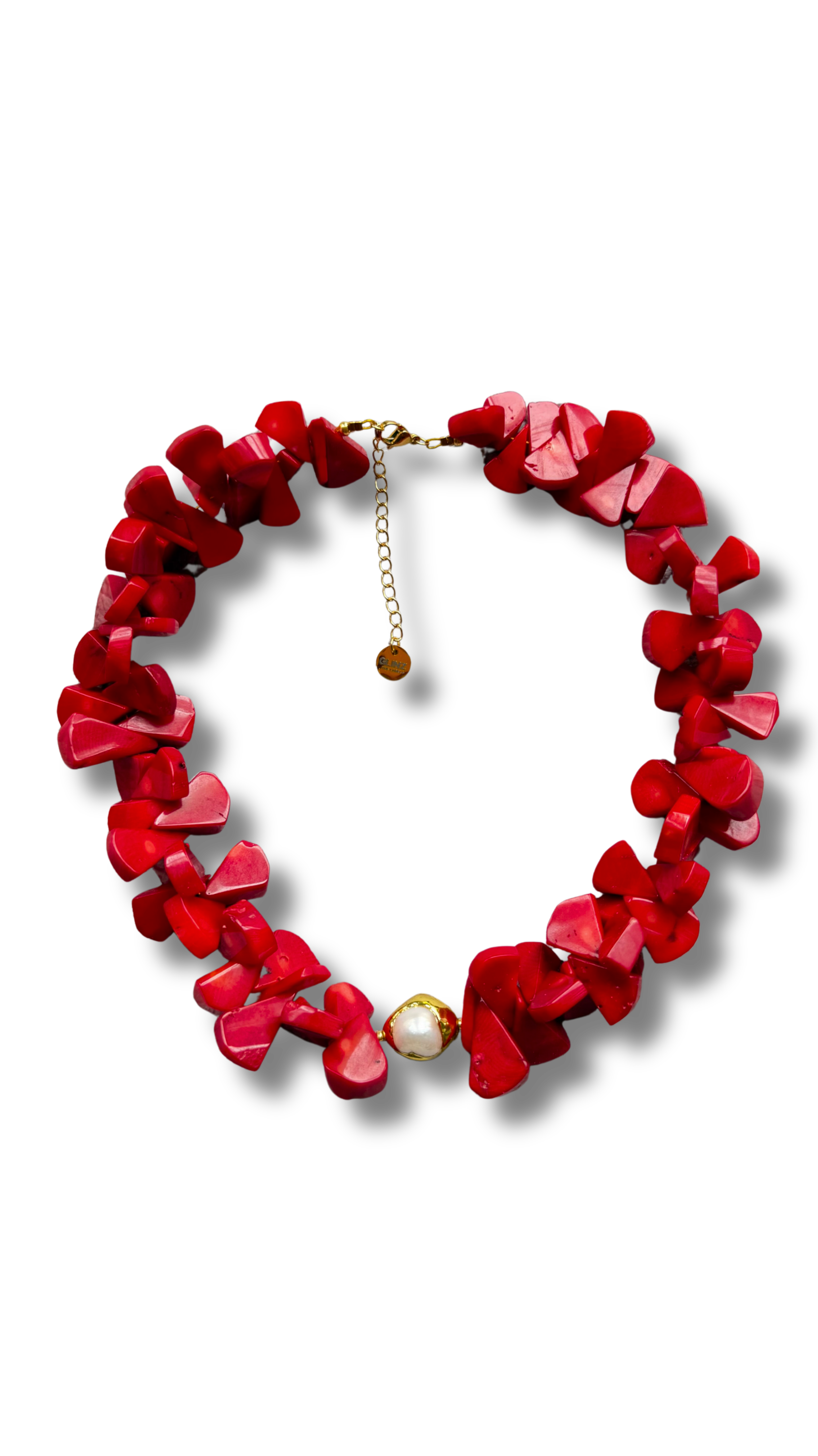 Luna Pearl Necklace - The Red Muse