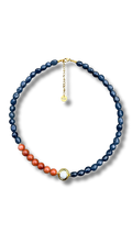 Solara Necklace - Denim & Terra