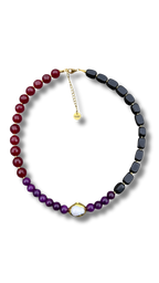 Luna Pearl Necklace - Three Shades