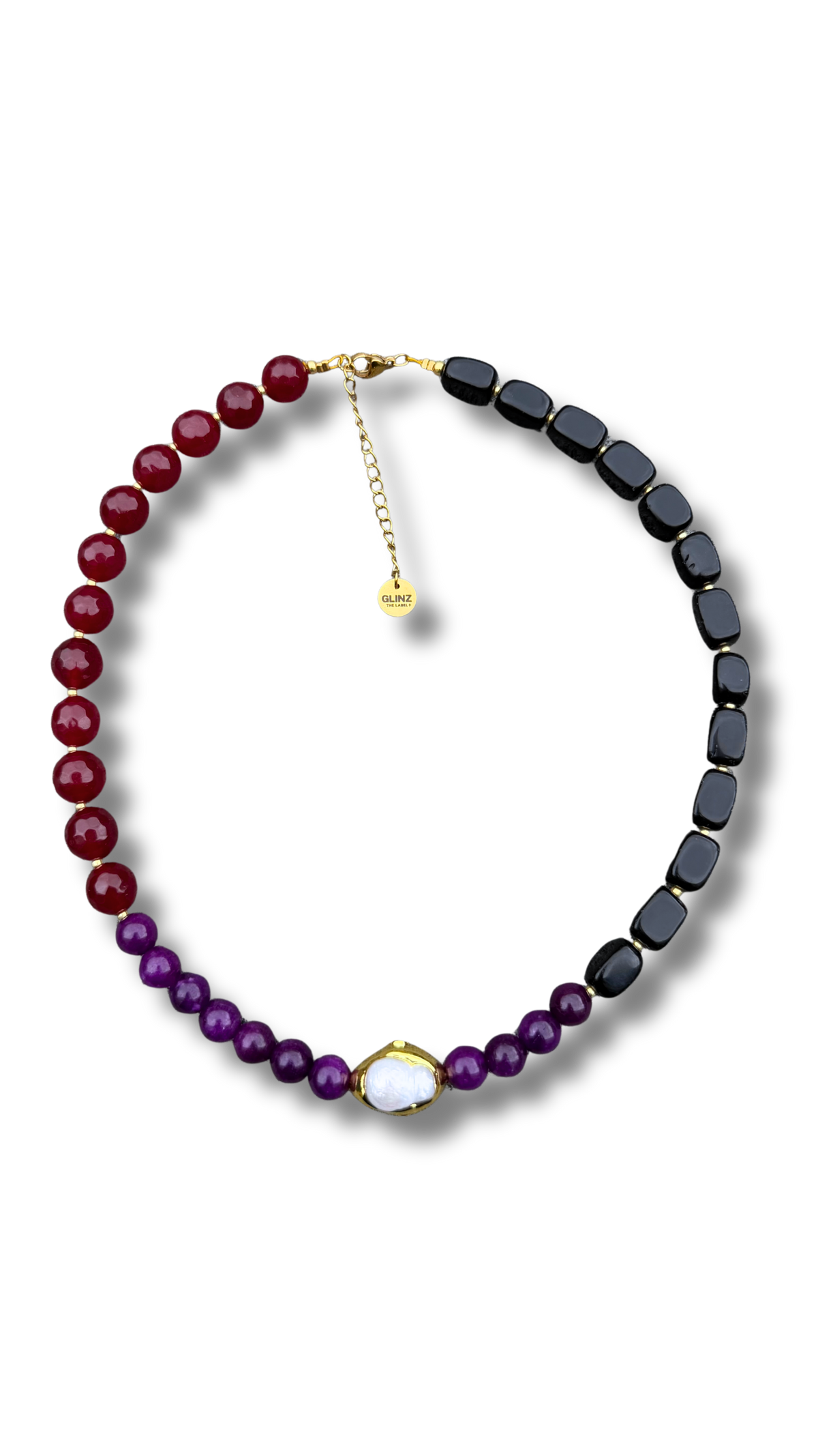 Luna Pearl Necklace - Three Shades