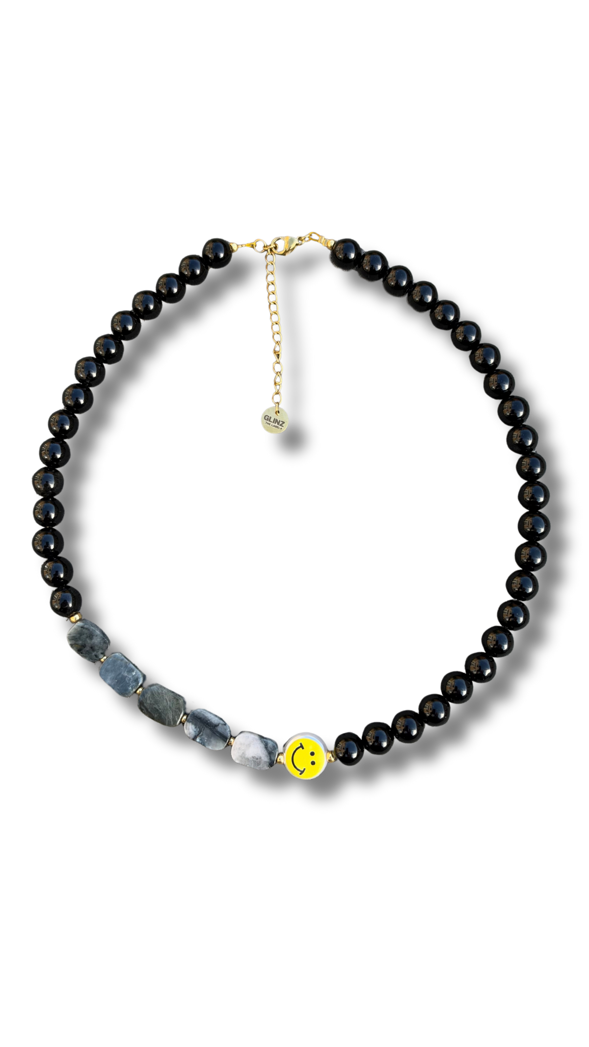 Smiley Necklace - Midnight Mood
