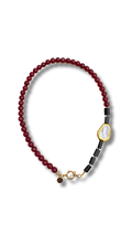 Ora Necklace - Burgundy