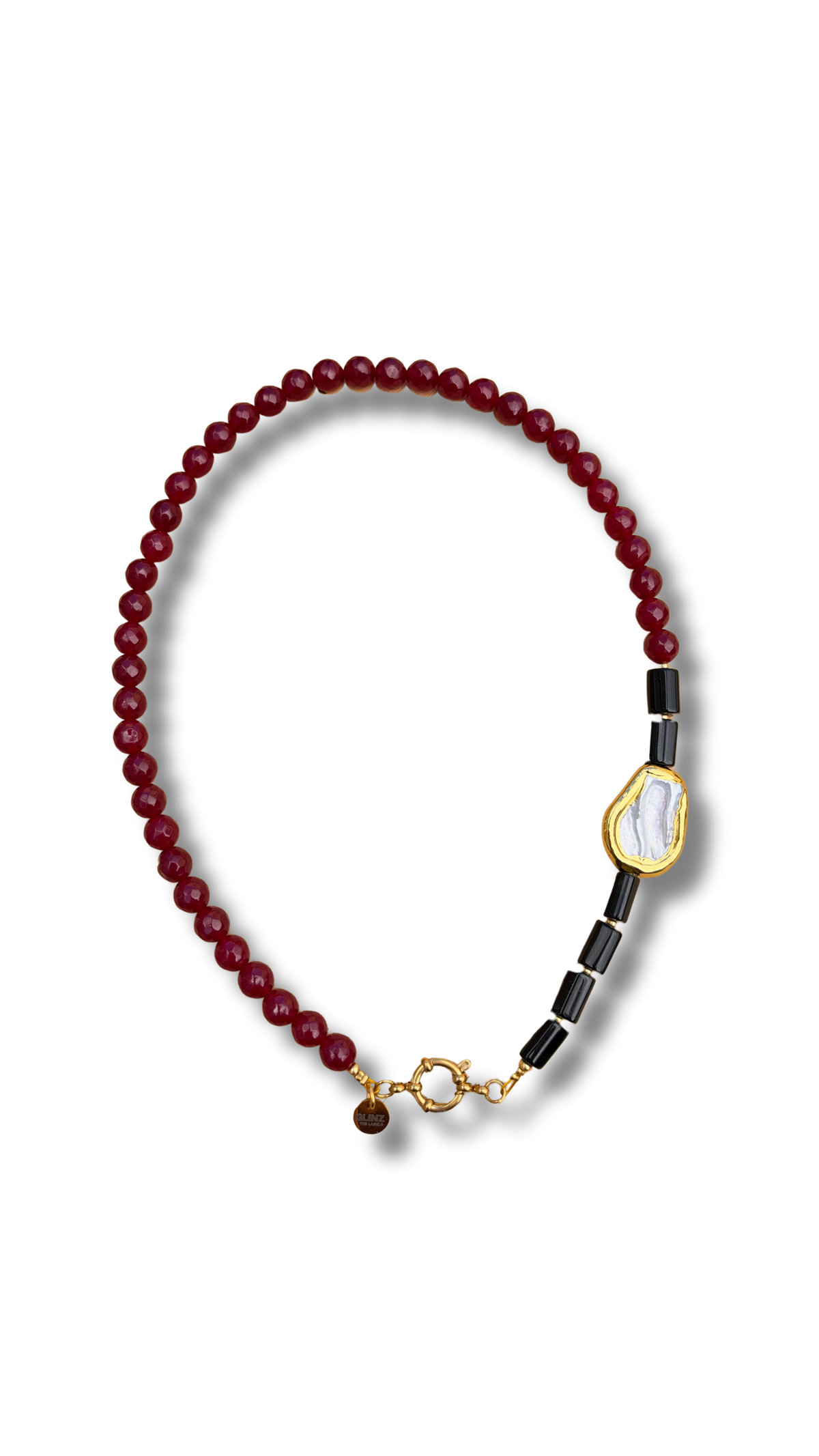 Ora Necklace - Burgundy